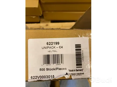 Packsedlar i formaten C5 samt C4 + 9 st rullar av inslagningsplast i svart ca 115 mm